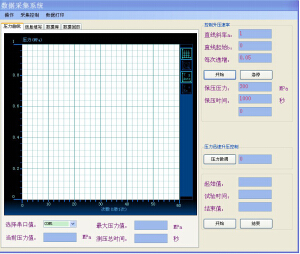 爆破試驗臺用控制軟件